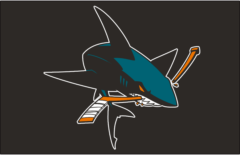 San Jose Sharks 2008-2017 Jersey Logo fabric transfer